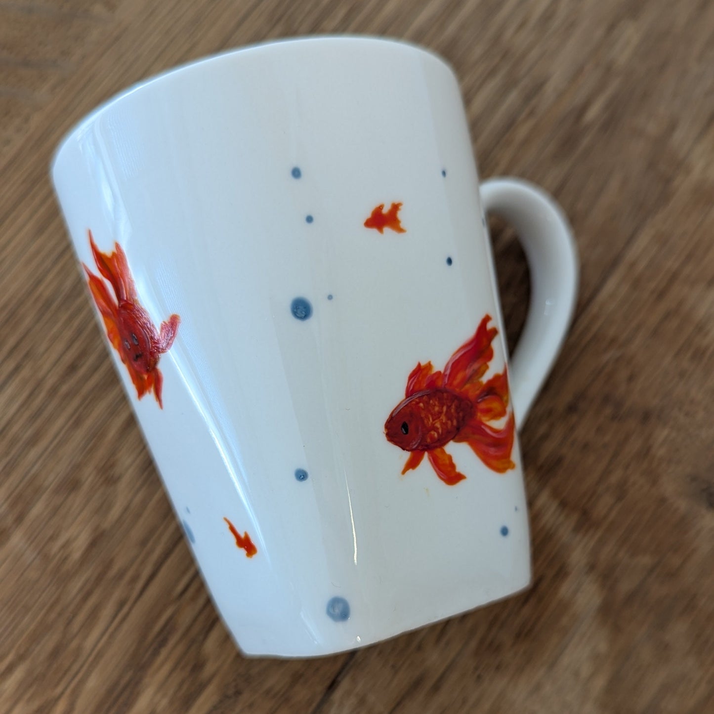 Tasse poissons rouges