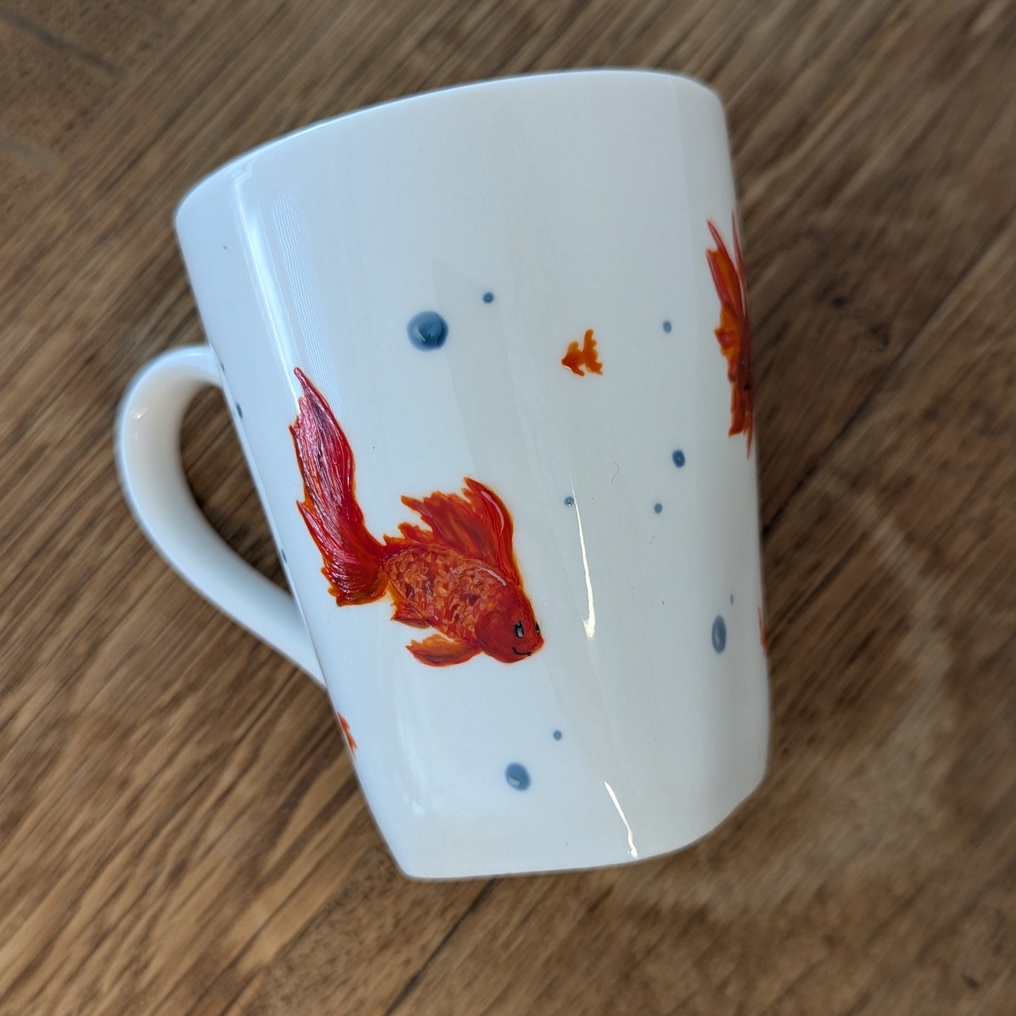 Tasse poissons rouges