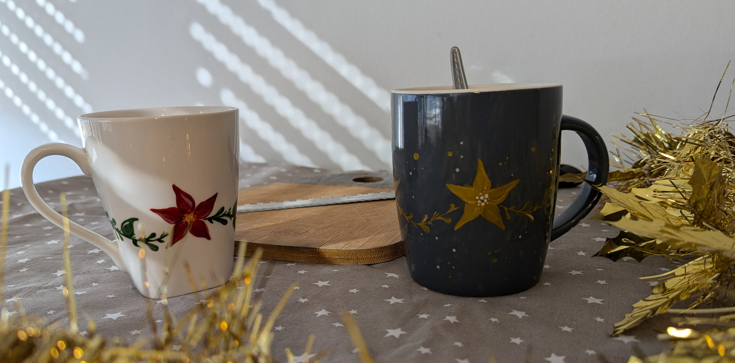 Tasse Ă liane fleurie