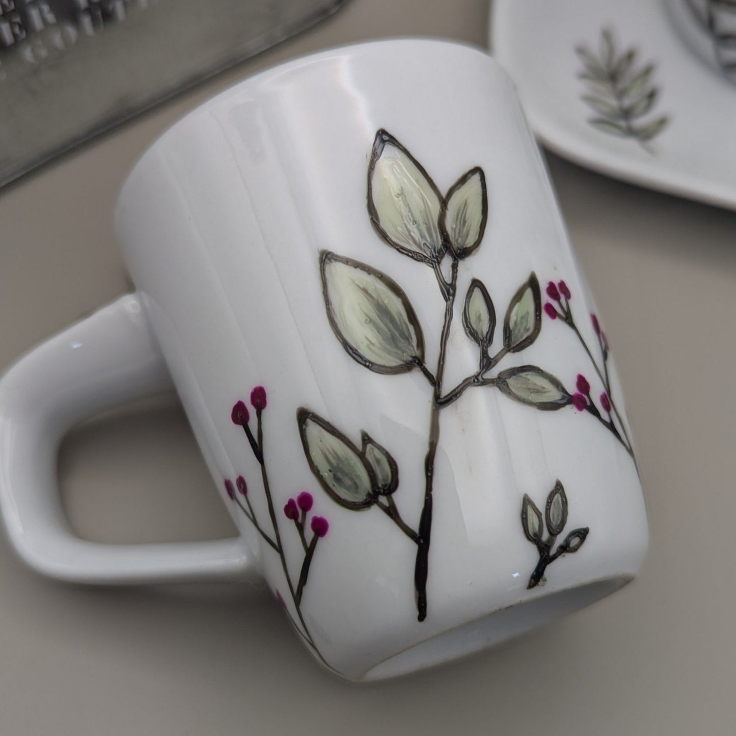 Petites tasses à café fantaisie