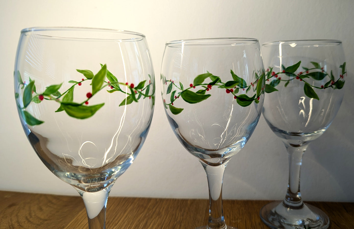 Verre à vin Gui de Noël