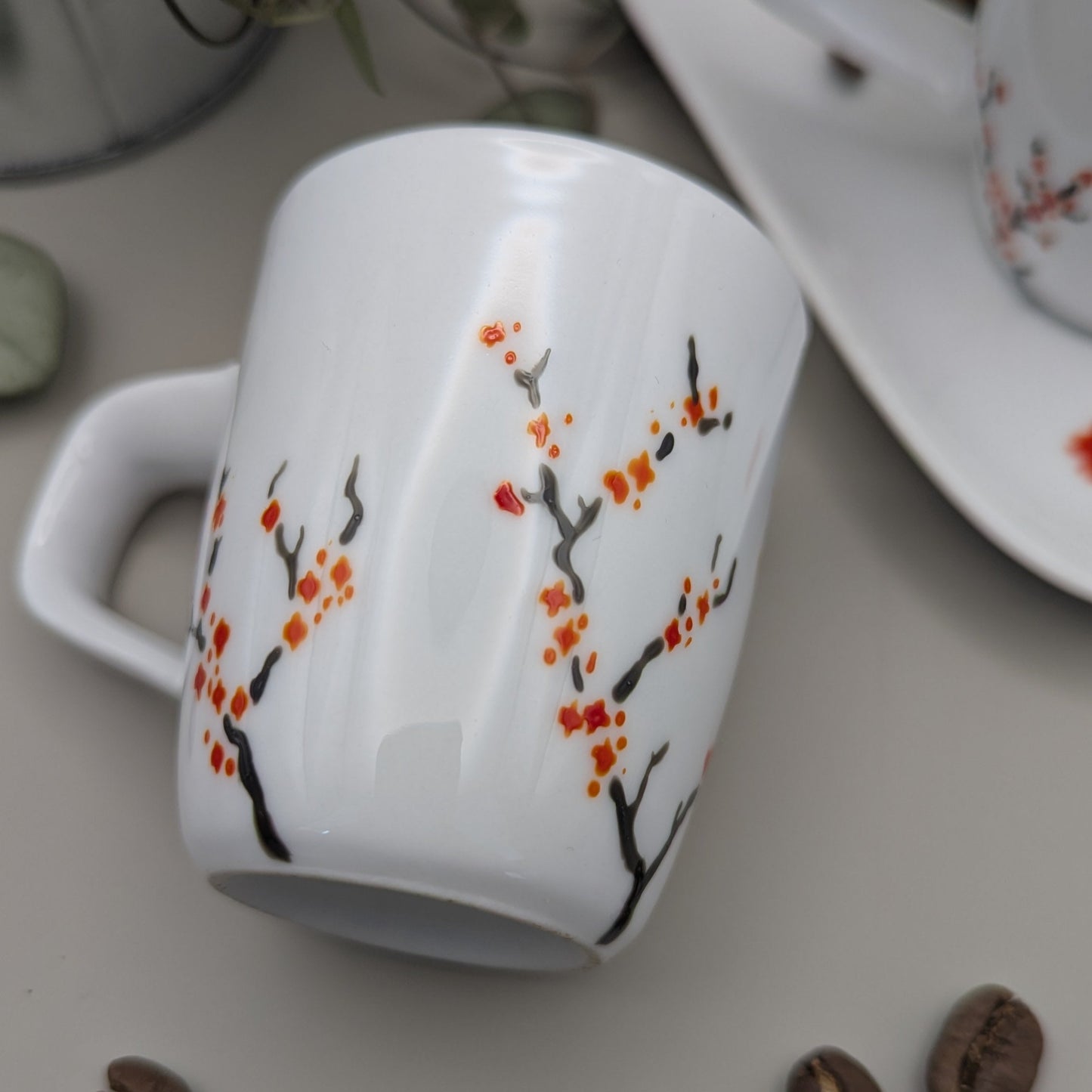 Petites tasses à café fantaisie